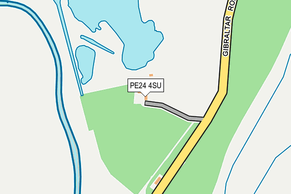 PE24 4SU map - OS OpenMap – Local (Ordnance Survey) PE24 4SU map - OS OpenMap – Local (Ordnance Survey)