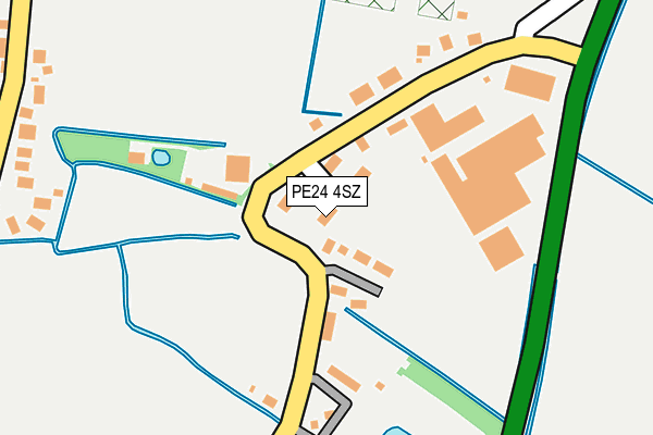 PE24 4SZ map - OS OpenMap – Local (Ordnance Survey) PE24 4SZ map - OS OpenMap – Local (Ordnance Survey)