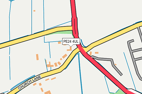 PE24 4UL map - OS OpenMap – Local (Ordnance Survey) PE24 4UL map - OS OpenMap – Local (Ordnance Survey)