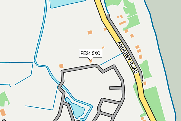 PE24 5XQ map - OS OpenMap – Local (Ordnance Survey) PE24 5XQ map - OS OpenMap – Local (Ordnance Survey)