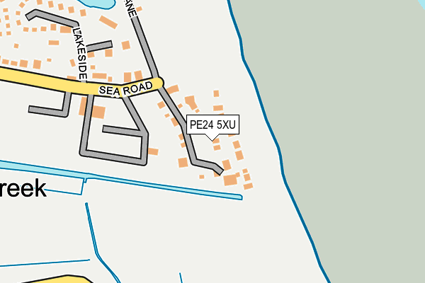 PE24 5XU map - OS OpenMap – Local (Ordnance Survey) PE24 5XU map - OS OpenMap – Local (Ordnance Survey)