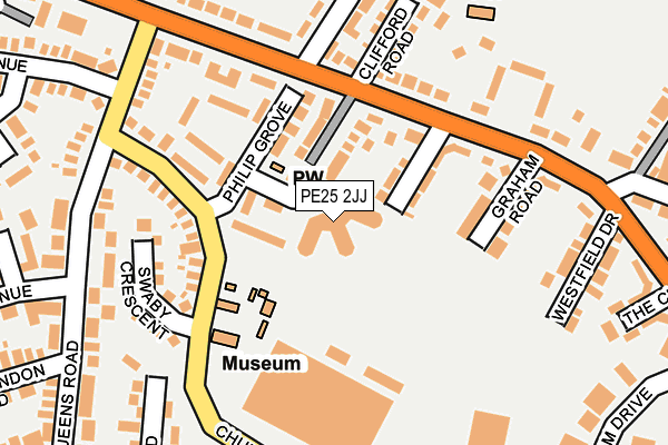PE25 2JJ map - OS OpenMap – Local (Ordnance Survey) PE25 2JJ map - OS OpenMap – Local (Ordnance Survey)