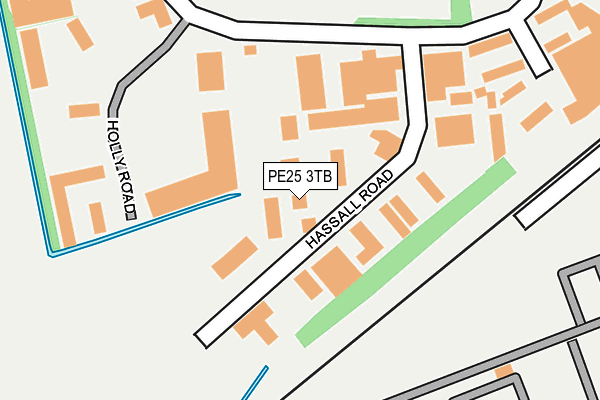 PE25 3TB map - OS OpenMap – Local (Ordnance Survey) PE25 3TB map - OS OpenMap – Local (Ordnance Survey)