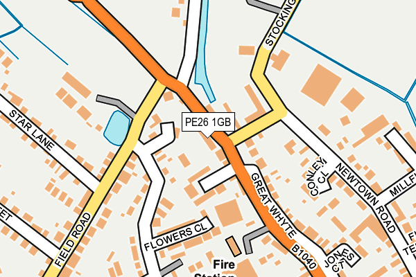 PE26 1GB map - OS OpenMap – Local (Ordnance Survey) PE26 1GB map - OS OpenMap – Local (Ordnance Survey)