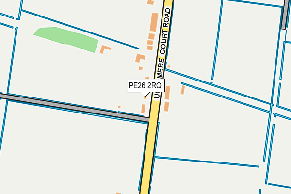 PE26 2RQ map - OS OpenMap – Local (Ordnance Survey) PE26 2RQ map - OS OpenMap – Local (Ordnance Survey)
