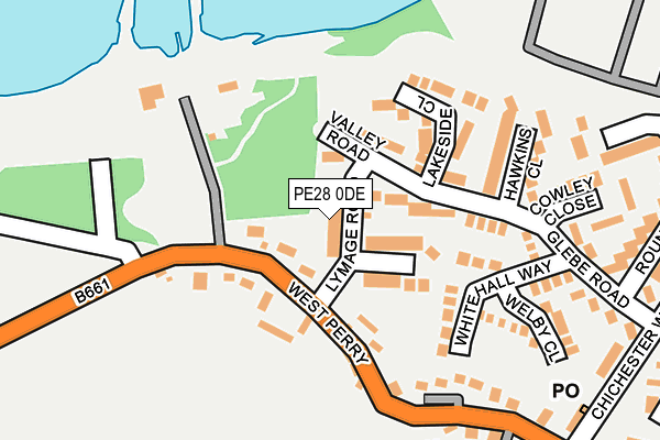PE28 0DE map - OS OpenMap – Local (Ordnance Survey) PE28 0DE map - OS OpenMap – Local (Ordnance Survey)