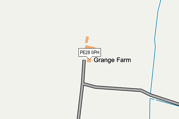 PE28 0PH map - OS OpenMap – Local (Ordnance Survey) PE28 0PH map - OS OpenMap – Local (Ordnance Survey)