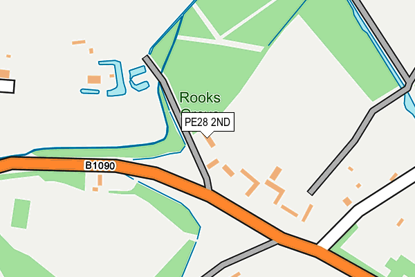PE28 2ND map - OS OpenMap – Local (Ordnance Survey) PE28 2ND map - OS OpenMap – Local (Ordnance Survey)