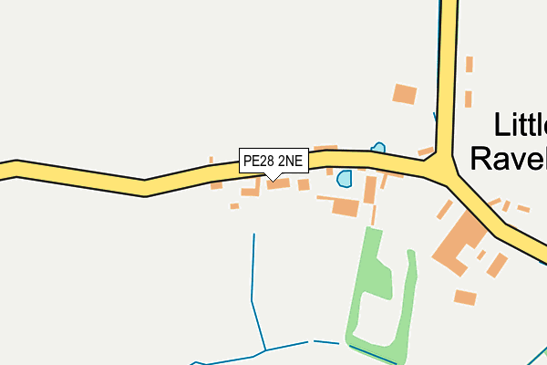 PE28 2NE map - OS OpenMap – Local (Ordnance Survey) PE28 2NE map - OS OpenMap – Local (Ordnance Survey)