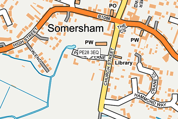PE28 3EQ map - OS OpenMap – Local (Ordnance Survey) PE28 3EQ map - OS OpenMap – Local (Ordnance Survey)