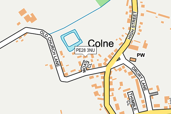 PE28 3NU map - OS OpenMap – Local (Ordnance Survey) PE28 3NU map - OS OpenMap – Local (Ordnance Survey)