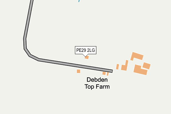 PE29 2LG map - OS OpenMap – Local (Ordnance Survey) PE29 2LG map - OS OpenMap – Local (Ordnance Survey)
