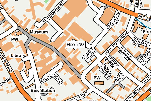 PE29 3NQ map - OS OpenMap – Local (Ordnance Survey) PE29 3NQ map - OS OpenMap – Local (Ordnance Survey)