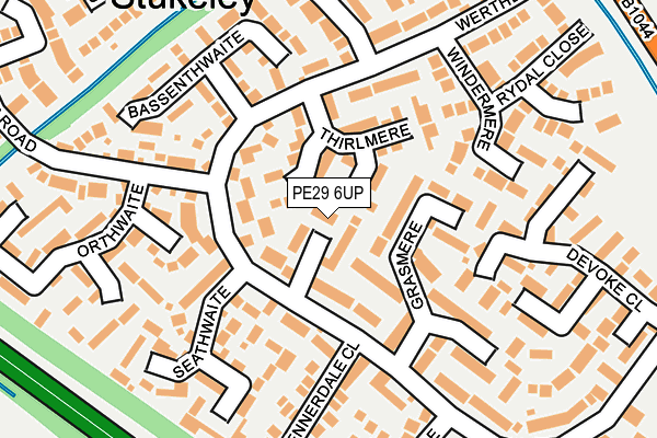 PE29 6UP map - OS OpenMap – Local (Ordnance Survey) PE29 6UP map - OS OpenMap – Local (Ordnance Survey)