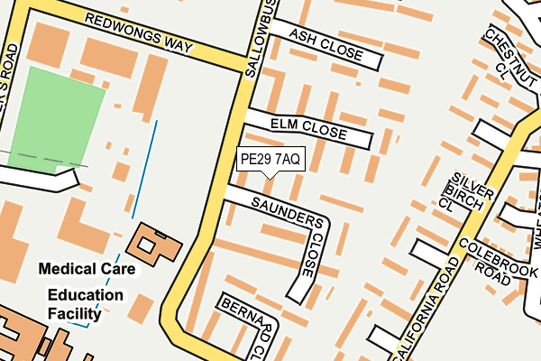 PE29 7AQ map - OS OpenMap – Local (Ordnance Survey) PE29 7AQ map - OS OpenMap – Local (Ordnance Survey)