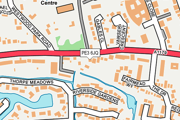 PE3 6JQ map - OS OpenMap – Local (Ordnance Survey) PE3 6JQ map - OS OpenMap – Local (Ordnance Survey)
