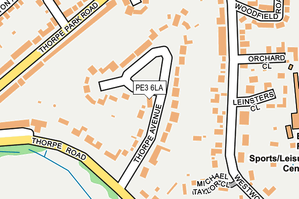 PE3 6LA map - OS OpenMap – Local (Ordnance Survey) PE3 6LA map - OS OpenMap – Local (Ordnance Survey)