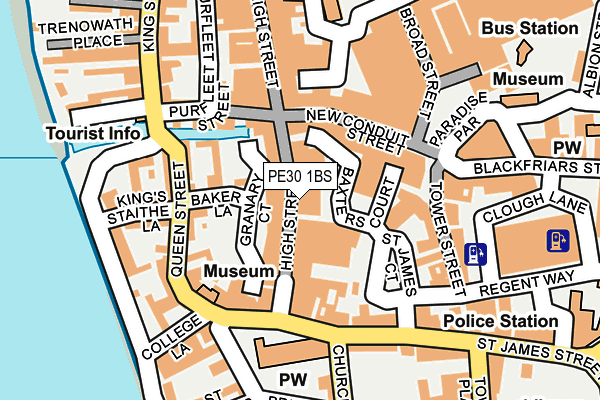 PE30 1BS map - OS OpenMap – Local (Ordnance Survey) PE30 1BS map - OS OpenMap – Local (Ordnance Survey)
