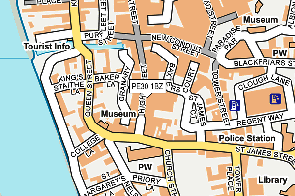 PE30 1BZ map - OS OpenMap – Local (Ordnance Survey) PE30 1BZ map - OS OpenMap – Local (Ordnance Survey)
