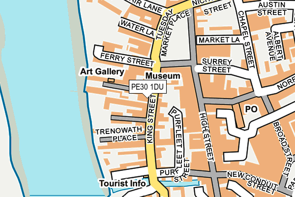 PE30 1DU map - OS OpenMap – Local (Ordnance Survey) PE30 1DU map - OS OpenMap – Local (Ordnance Survey)