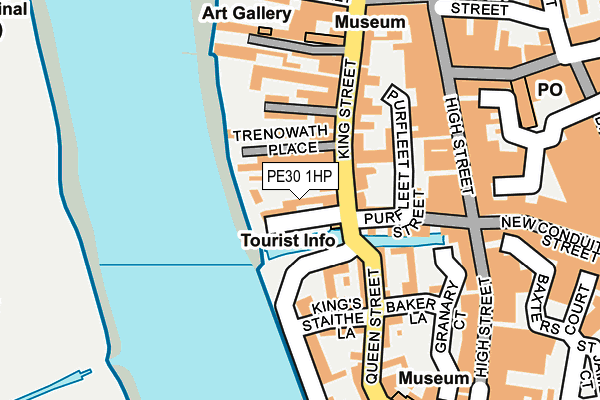 PE30 1HP map - OS OpenMap – Local (Ordnance Survey) PE30 1HP map - OS OpenMap – Local (Ordnance Survey)