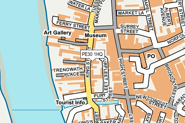 PE30 1HQ map - OS OpenMap – Local (Ordnance Survey) PE30 1HQ map - OS OpenMap – Local (Ordnance Survey)