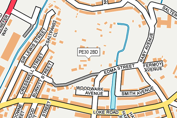 PE30 2BD map - OS OpenMap – Local (Ordnance Survey) PE30 2BD map - OS OpenMap – Local (Ordnance Survey)