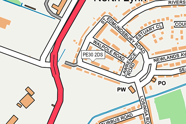 PE30 2DS map - OS OpenMap – Local (Ordnance Survey) PE30 2DS map - OS OpenMap – Local (Ordnance Survey)