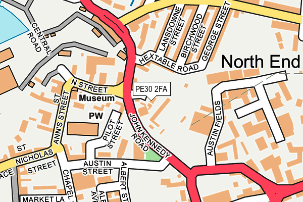 PE30 2FA map - OS OpenMap – Local (Ordnance Survey) PE30 2FA map - OS OpenMap – Local (Ordnance Survey)