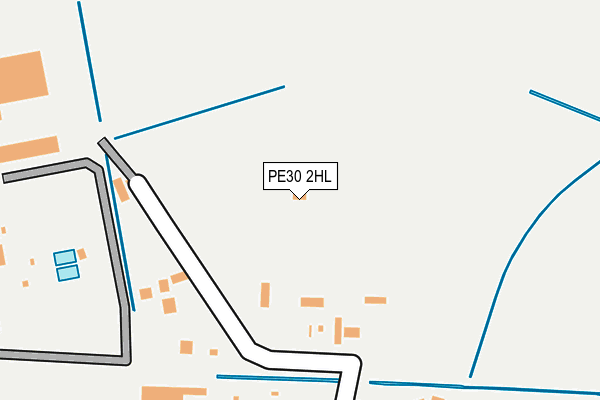 PE30 2HL map - OS OpenMap – Local (Ordnance Survey) PE30 2HL map - OS OpenMap – Local (Ordnance Survey)