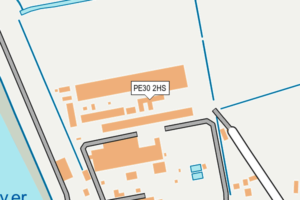 PE30 2HS map - OS OpenMap – Local (Ordnance Survey) PE30 2HS map - OS OpenMap – Local (Ordnance Survey)