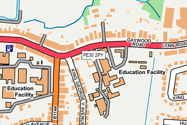 PE30 2PY map - OS OpenMap – Local (Ordnance Survey) PE30 2PY map - OS OpenMap – Local (Ordnance Survey)
