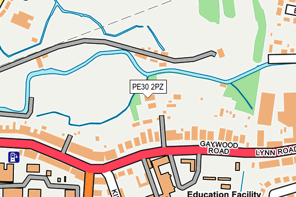 PE30 2PZ map - OS OpenMap – Local (Ordnance Survey) PE30 2PZ map - OS OpenMap – Local (Ordnance Survey)