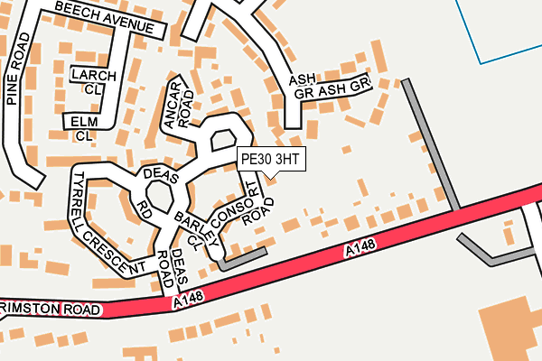 PE30 3HT map - OS OpenMap – Local (Ordnance Survey) PE30 3HT map - OS OpenMap – Local (Ordnance Survey)