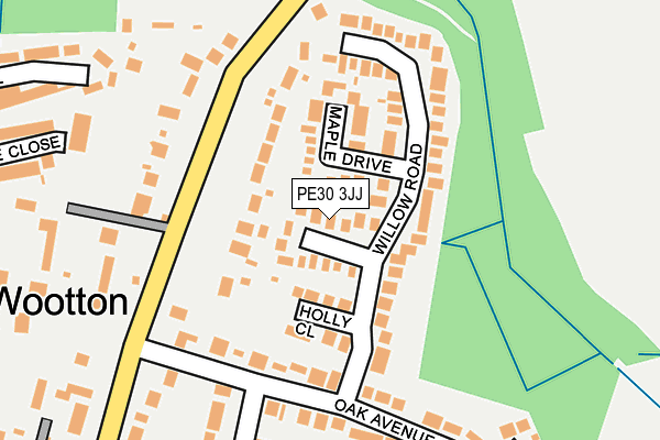 PE30 3JJ map - OS OpenMap – Local (Ordnance Survey) PE30 3JJ map - OS OpenMap – Local (Ordnance Survey)