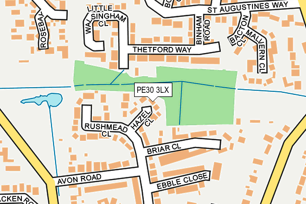 PE30 3LX map - OS OpenMap – Local (Ordnance Survey) PE30 3LX map - OS OpenMap – Local (Ordnance Survey)