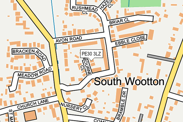 PE30 3LZ map - OS OpenMap – Local (Ordnance Survey) PE30 3LZ map - OS OpenMap – Local (Ordnance Survey)