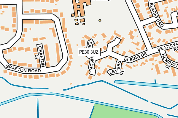 PE30 3UZ map - OS OpenMap – Local (Ordnance Survey) PE30 3UZ map - OS OpenMap – Local (Ordnance Survey)
