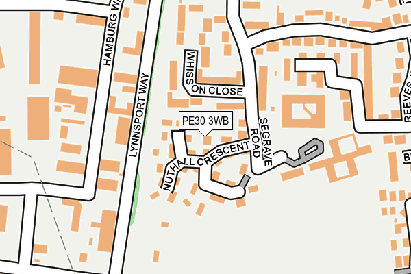 PE30 3WB map - OS OpenMap – Local (Ordnance Survey) PE30 3WB map - OS OpenMap – Local (Ordnance Survey)