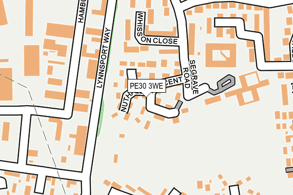 PE30 3WE map - OS OpenMap – Local (Ordnance Survey) PE30 3WE map - OS OpenMap – Local (Ordnance Survey)