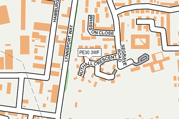 PE30 3WF map - OS OpenMap – Local (Ordnance Survey) PE30 3WF map - OS OpenMap – Local (Ordnance Survey)