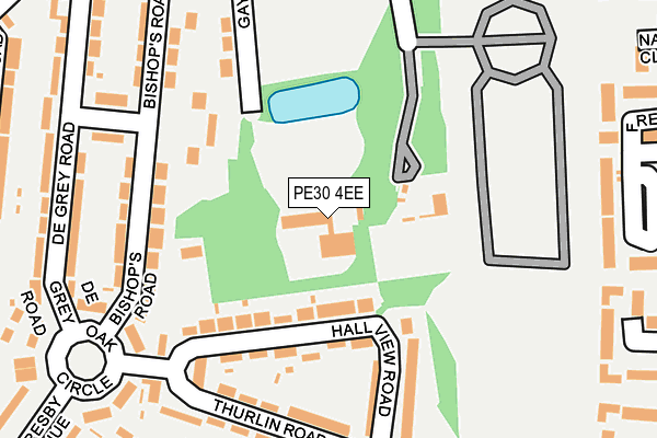 PE30 4EE map - OS OpenMap – Local (Ordnance Survey) PE30 4EE map - OS OpenMap – Local (Ordnance Survey)