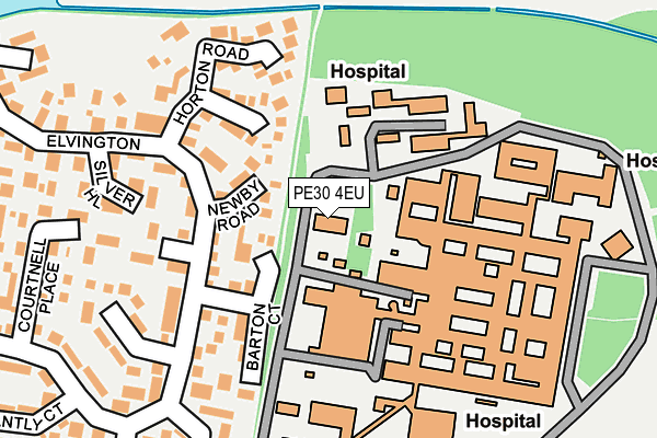PE30 4EU map - OS OpenMap – Local (Ordnance Survey) PE30 4EU map - OS OpenMap – Local (Ordnance Survey)