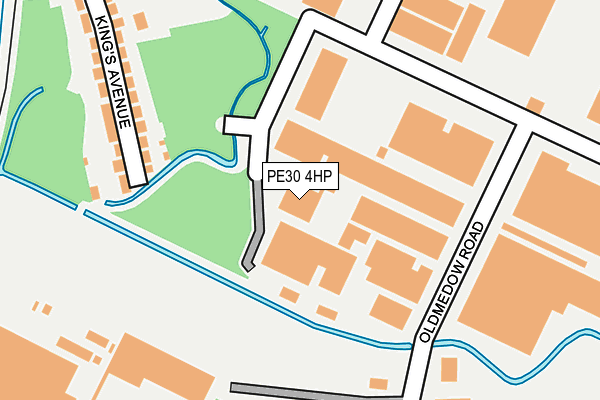 PE30 4HP map - OS OpenMap – Local (Ordnance Survey) PE30 4HP map - OS OpenMap – Local (Ordnance Survey)