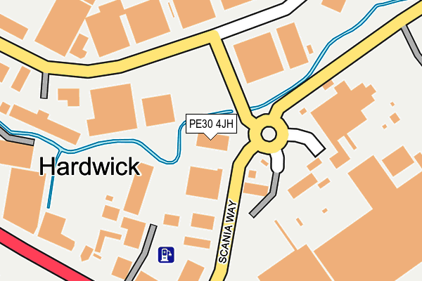 PE30 4JH map - OS OpenMap – Local (Ordnance Survey) PE30 4JH map - OS OpenMap – Local (Ordnance Survey)