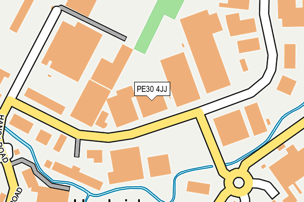 PE30 4JJ map - OS OpenMap – Local (Ordnance Survey) PE30 4JJ map - OS OpenMap – Local (Ordnance Survey)