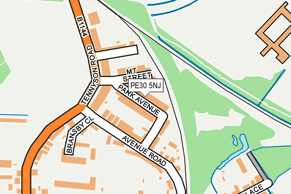 PE30 5NJ map - OS OpenMap – Local (Ordnance Survey) PE30 5NJ map - OS OpenMap – Local (Ordnance Survey)