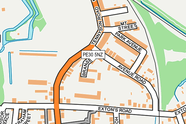 PE30 5NZ map - OS OpenMap – Local (Ordnance Survey) PE30 5NZ map - OS OpenMap – Local (Ordnance Survey)
