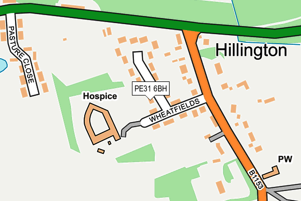 PE31 6BH map - OS OpenMap – Local (Ordnance Survey) PE31 6BH map - OS OpenMap – Local (Ordnance Survey)