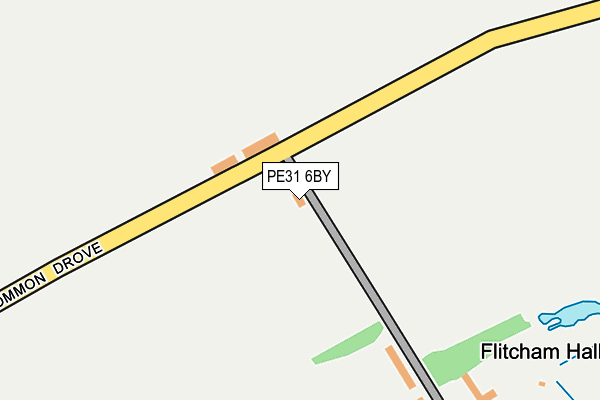 PE31 6BY map - OS OpenMap – Local (Ordnance Survey) PE31 6BY map - OS OpenMap – Local (Ordnance Survey)